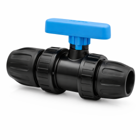 TECNO PLASTIC PP kulový kohout - svěrný spoj x svěrný spoj 32mm