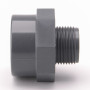 AQUAPLASTIK PVC-UH Spojka redukovaná vnější 3/4" x vnitřní závit 1"