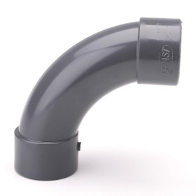 AQUAPLASTIK PVC-U Oblouk 90° na lepení 110 mm PN16