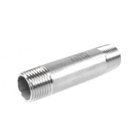 REMONT Nerezová závitová prodlužovací trubka, vnější závity 1", 200 mm