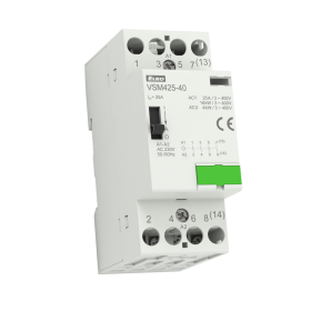 ELKO EP VSM425 -40 /230V AC - instalační stykač s manuálním ovládáním 4x25A