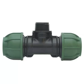 IRRITEC CONNECTO - T-kus s vnějším závitem na odbočce, 50x5/4"x50 mm