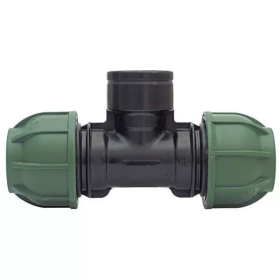 IRRITEC CONNECTO - T-kus s vnitřním závitem na odbočce, 63x6/4"x63 mm