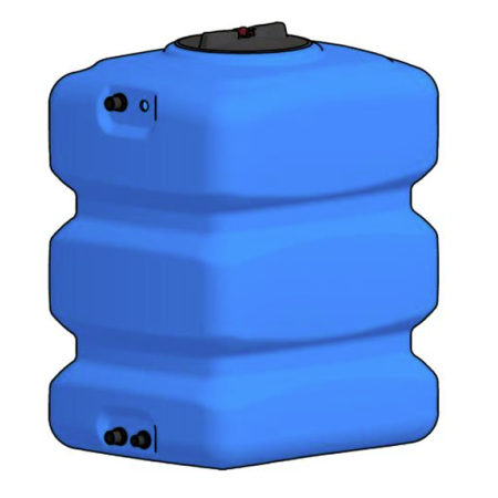 ELBI CPN-500l Plastová nádoba - nadzemní