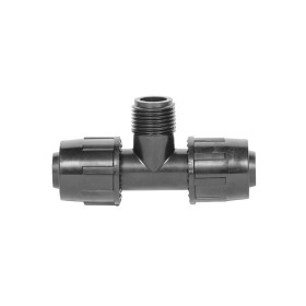 IRRITEC QJ 20 - závitový T kus (vnější závit) 20x1/2"